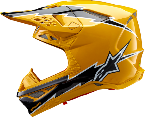Supertech M10 Helmet - Ampress - MIPS® - Gloss Black/Yellow - XS