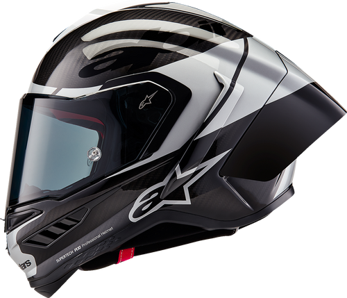 Supertech R10 Helmet - Element - Carbon/Silver/Black - Small