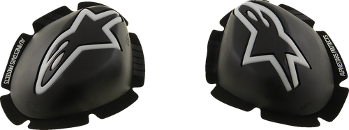 GP Tech Knee Sliders - Black/White