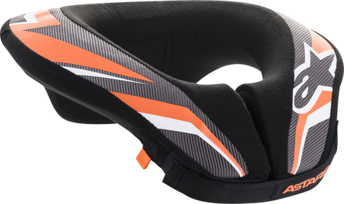 Youth Sequence Neck Roll - Black/Anthracite/Orange - S/M