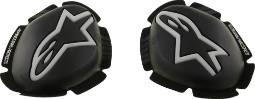 GP Plus Knee Sliders - Black/White