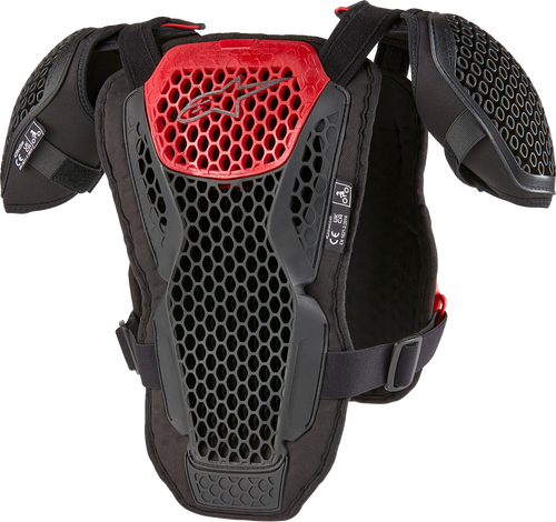 Youth Bionic Action Guard - Black/Red - S/M