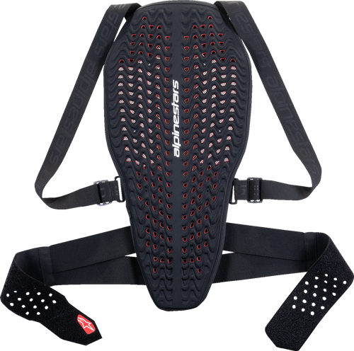 Nucleon Plasma Back Protector - Black/White/Red - XS
