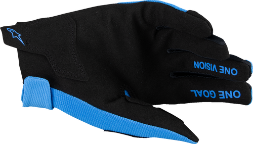 Youth Radar MX Gloves - Blue/Black - Large