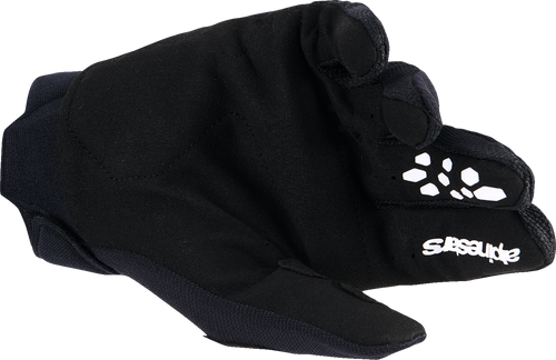 Youth Full Bore V2 Gloves - Black/White - 2XS