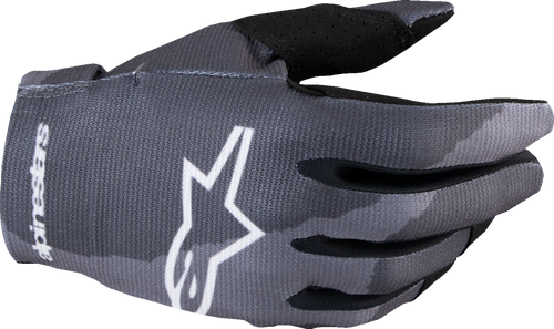 Youth Radar MX Gloves - Dark Camo - Medium