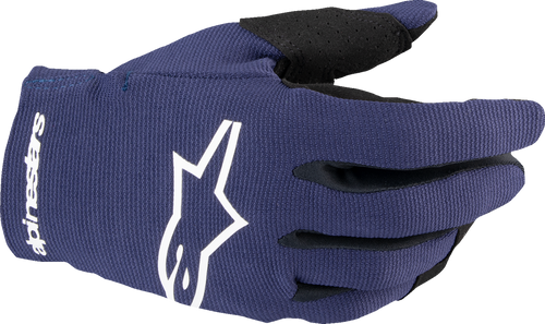 Youth Radar MX Gloves - Night Navy/White - Small