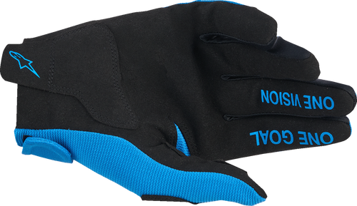 Youth Radar Gloves - UCLA Blue/White - Small