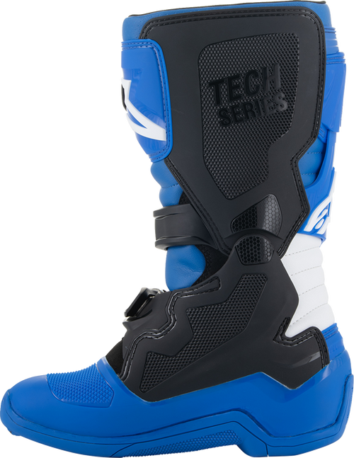 Youth Tech 7S Boots - Blue/Black/White - US 2 / EU 34