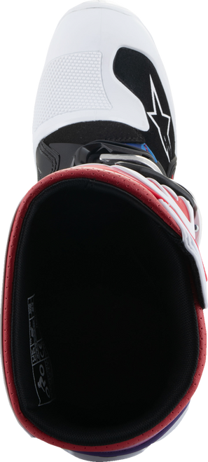 Youth Tech 7S Boots - White/Black/Rainbow - US 8 / EU 42