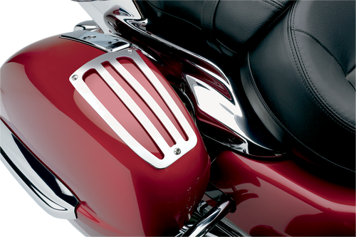 Saddlebag Lid Guards - Chrome