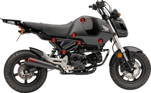 Solo Luggage Rack - Formed - Black - Grom