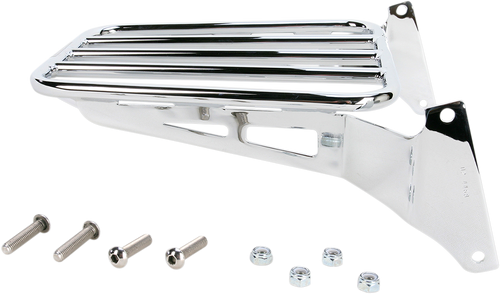 Luggage Rack - Chrome - Tubular