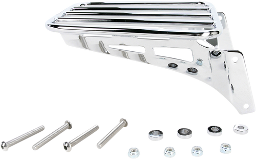 Luggage Rack - Chrome - Tubular