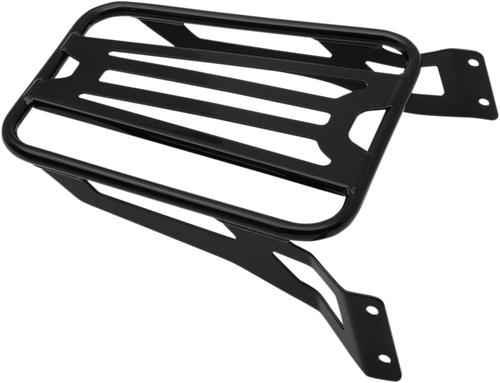 Sissy Bar Luggage Rack - Black - Tubular
