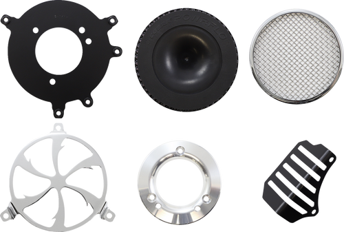 Air Cleaner Kit - Chrome - 1010-3050