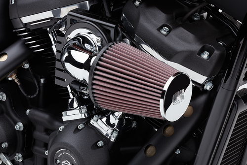 Cone Air Intake Kit - Chrome - Sportster