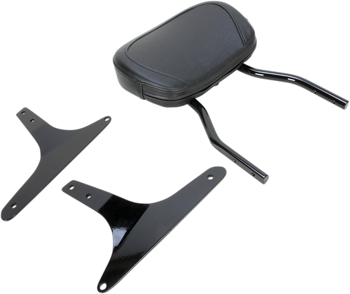 Round Sissy Bar - Standard - Black - Softail