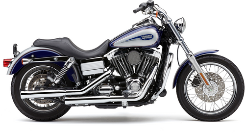 3" Neighbor Hater Mufflers for '91-'17 Dyna - Chrome