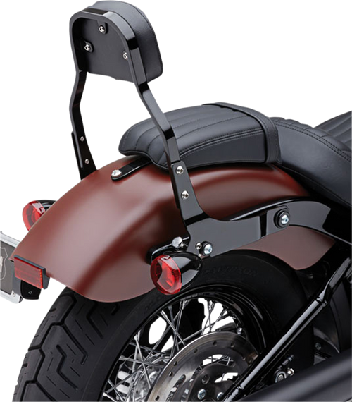 Backrest Kit - 11" - Black - Softail