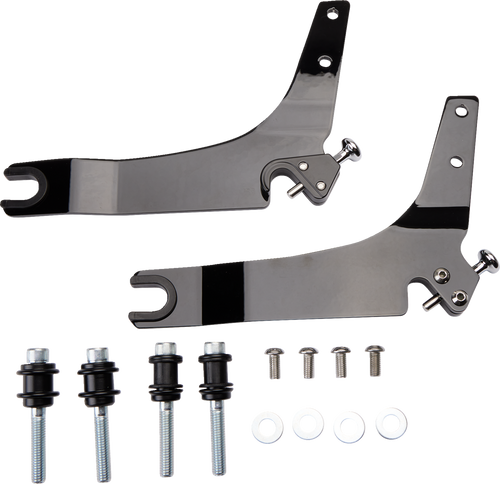 Backrest Kit - 11" - Black - FLHC/S