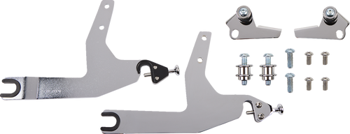 Backrest Kit - 14" - Black - Softail - 1501-0593