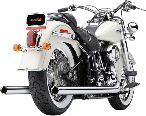 True Dual Exhaust - Billet Tip - '07-'11 Softail
