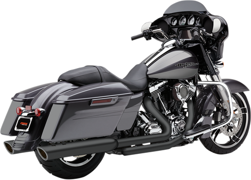 909 4" Mufflers - Black - '95-'16 Bagger