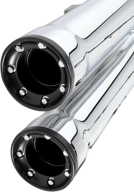 3" RPT Mufflers for '07-'13 XL - Chrome