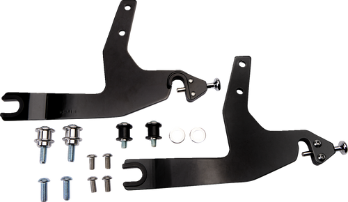 Backrest Kit - 14" - Black - Softail - 1501-0578