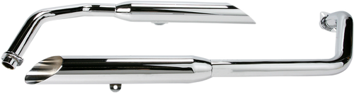 Classic Slashcut Exhaust - Chrome - Shadow Spirit
