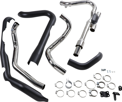 Dual Bungs Pro Chamber Headpipe - Black