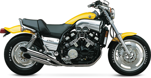 Slashcut Mufflers - Chrome - VMAX