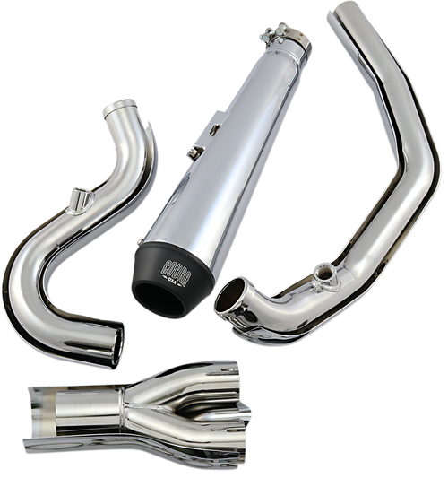 El Diablo Exhaust - Chrome - '07-'11 Softail