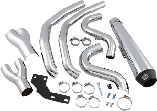 El Diablo Exhaust - Chrome - '12-'17 Softail