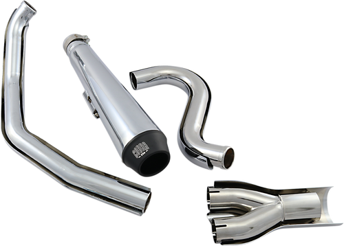 El Diablo Exhaust - Chrome - '88-'06 Softail