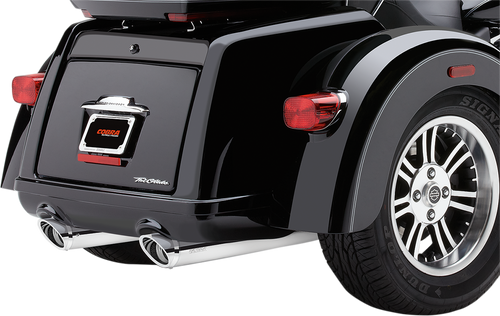 Chrome Tri Glide Mufflers