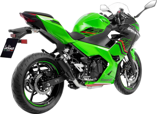 LV-10 Slip-On Muffler - Full Black - 1811-4260