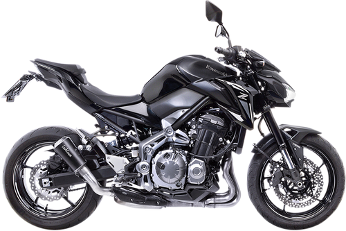 Black LV-10 Muffler for Z900