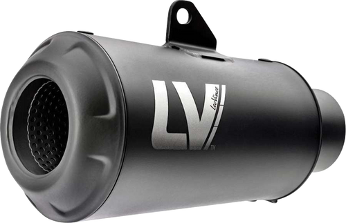 Universal LV-10 Slip-On Muffler - Full Black