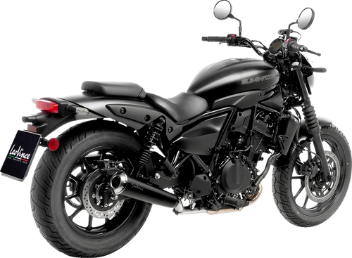 Classic Racer Slip-On Muffler - Black - Eliminator 500