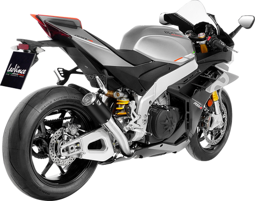 LV Corsa S Black Edition Slip-On Muffler - Aprilia RSV4 Tuono V4