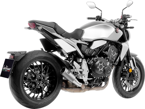 LV Corsa Slip-On Muffler - Titanium - Honda CB 1000 R