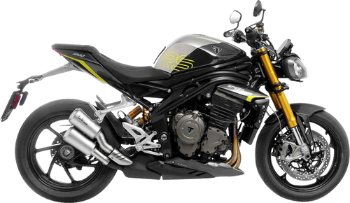 LV-10 Slip-On Muffler - Triumph Speed Triple 1200 RR/RS/RX/SS