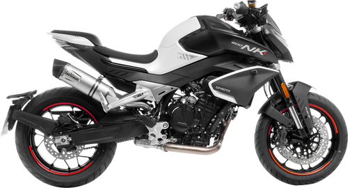 LV One EVO Slip-On Muffler - Silver