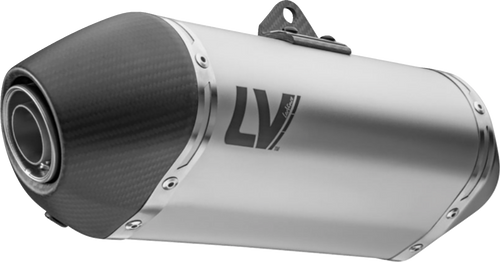 LV-14 Slip-On Muffler - Stainless Steel - Tenere 700
