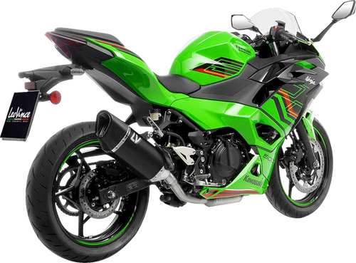 LV-14 R Slip-On Muffler - Black Edition - Z/Ninja 400/500
