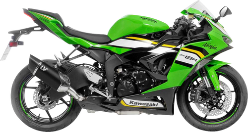 LV-14 R Black Edition Slip-On Muffler - Kawasaki ZX-6R
