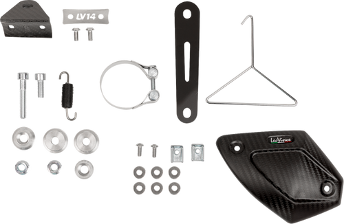 LV-14 R Slip-On Muffler - Titanium - Kawasaki Z 900