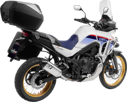 LV-14 Slip-On Muffler - Titanium - Honda XL 750 Transalp